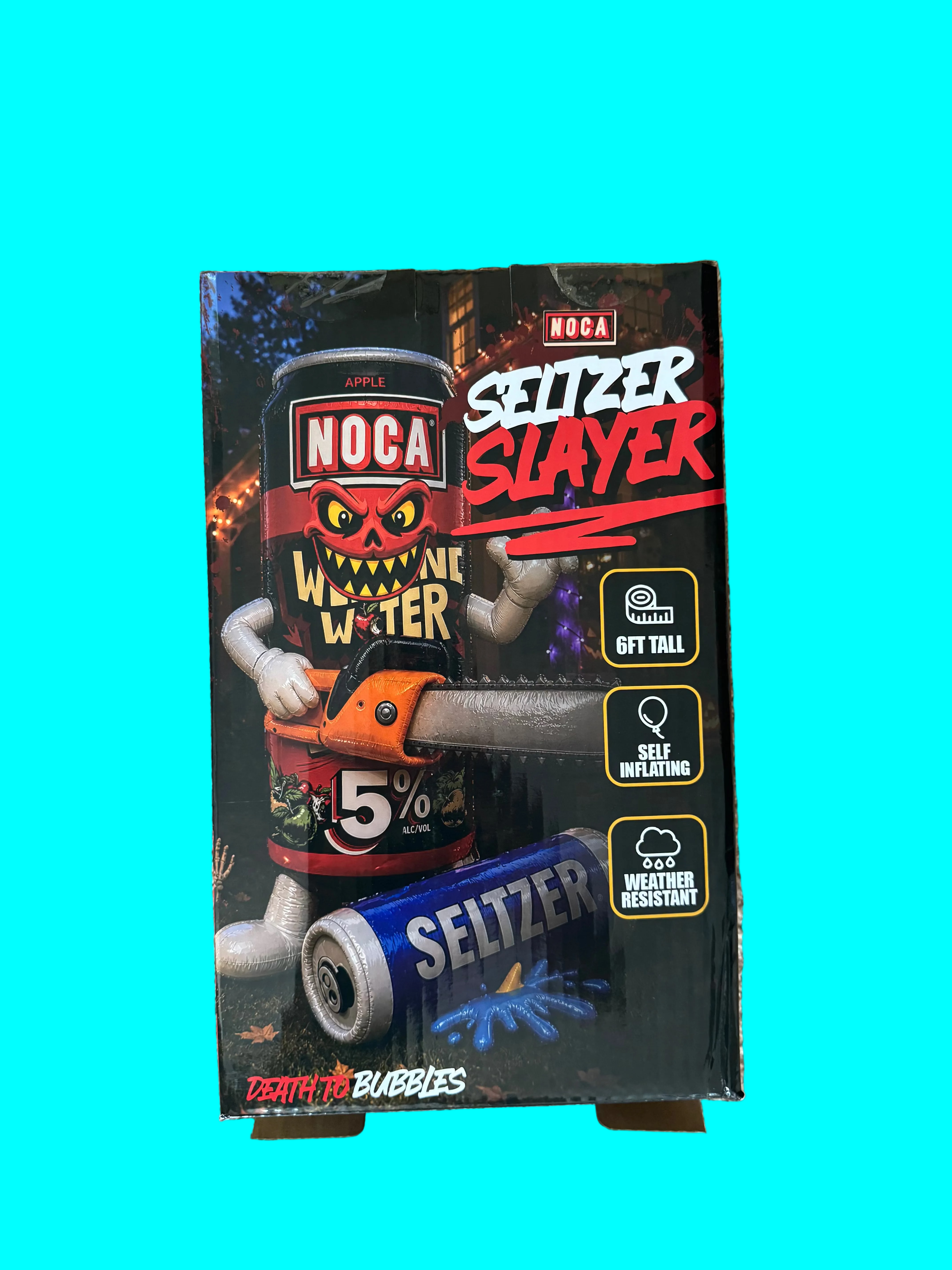 6FT Seltzer Slayer - Lawn Decoration