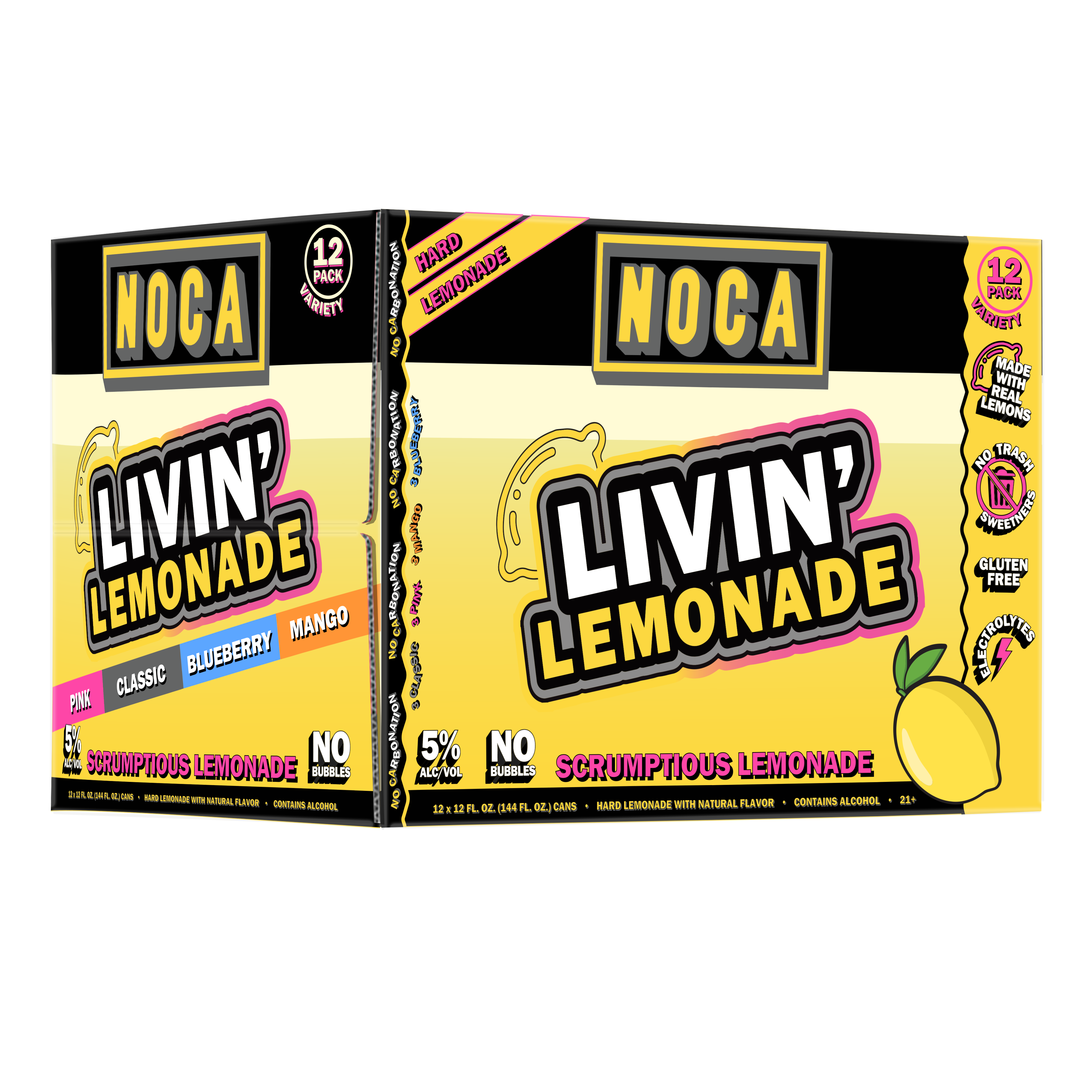 LIVIN' LEMONADE – NOCA Beverages