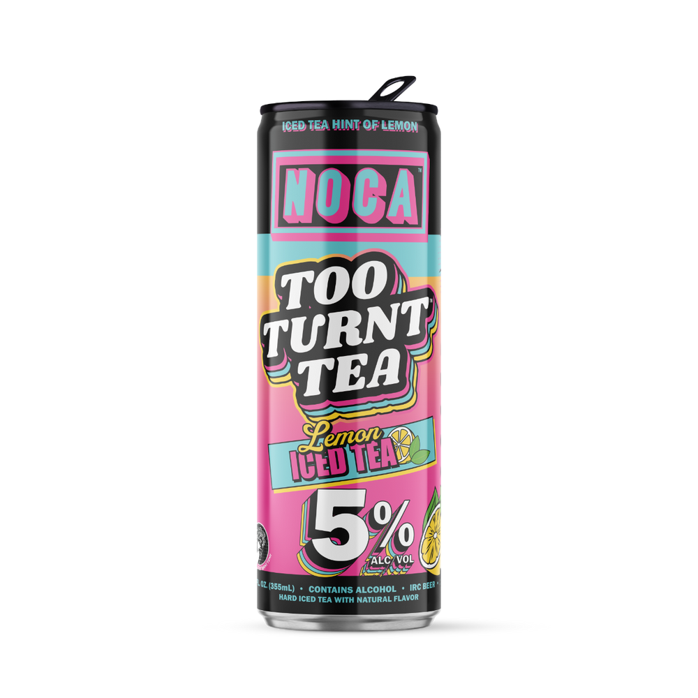 TOO TURNT | Lemon Iced Tea Hard Tea 12 Pack | 5% ABV