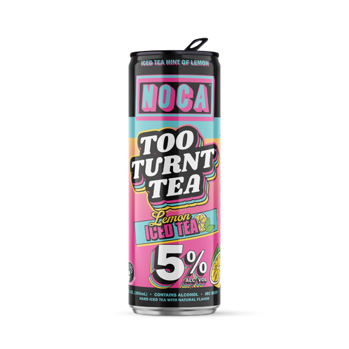 TOO TURNT | Lemon Iced Tea Hard Tea 12 Pack | 5% ABV