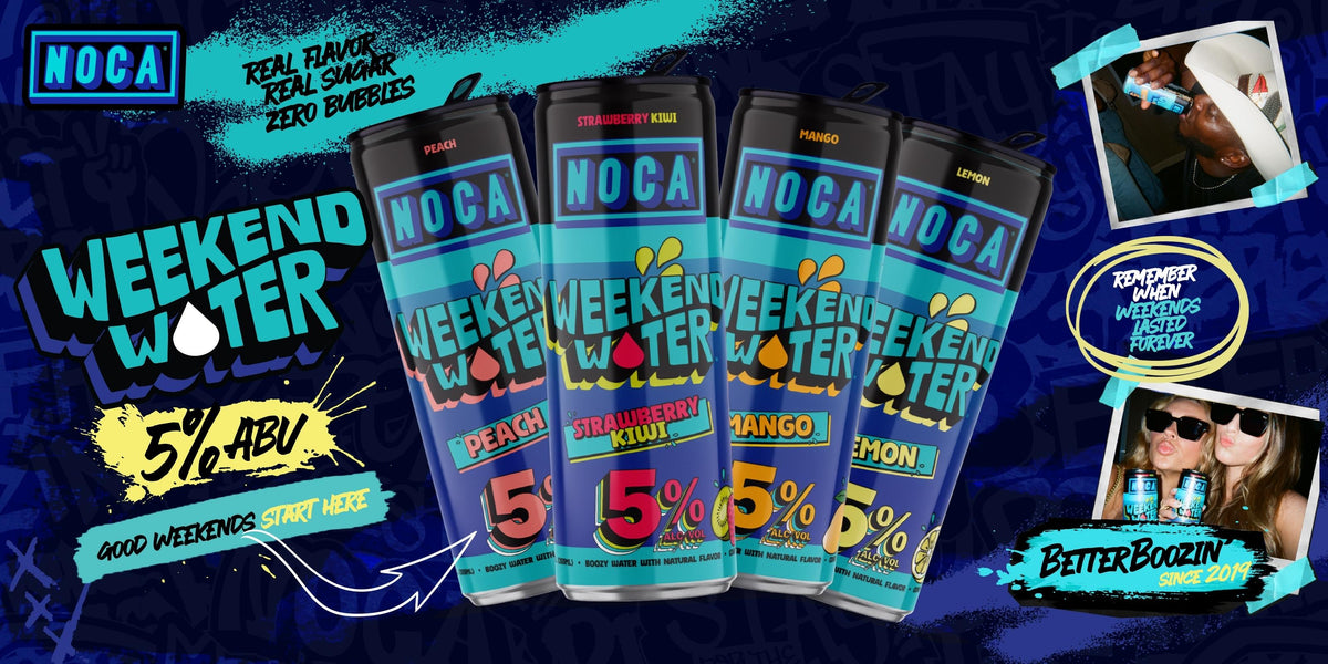 Weekend Water by NOCA | Boozy Water