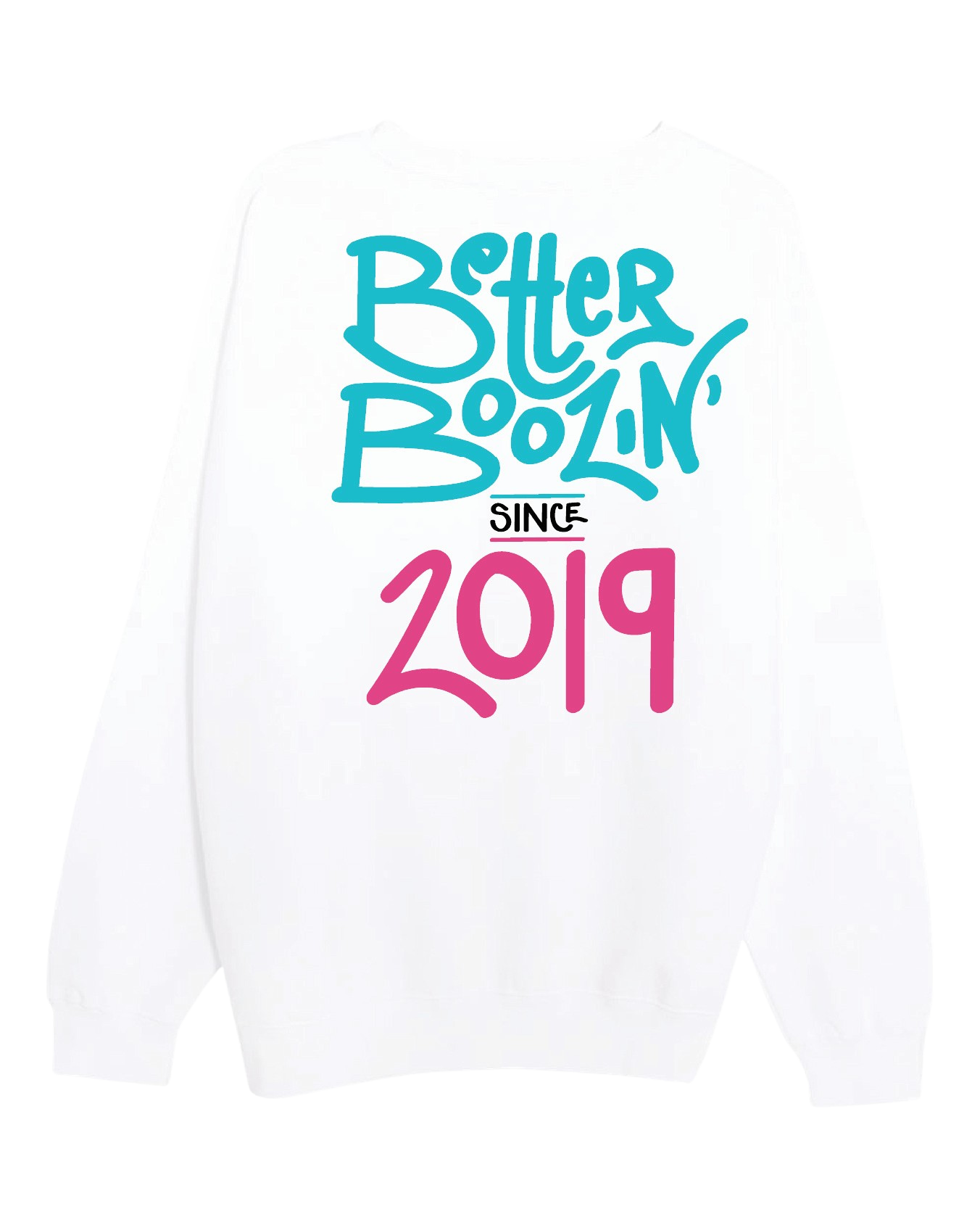 Better Boozin' Crewneck White